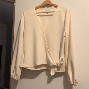 Cream Madewell blouse